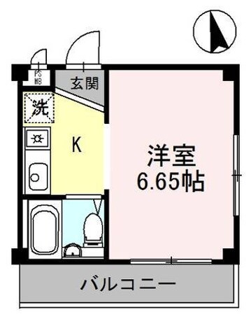 ハイツファミールの物件間取画像